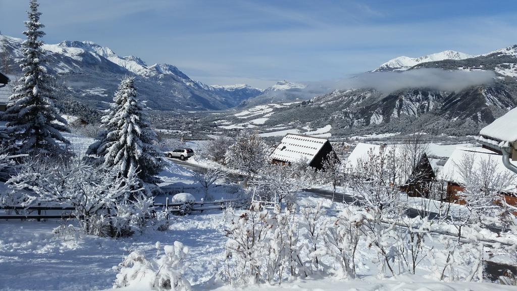 Studio Barcelonnette Ubaye, Provence Enchastrayes Dış mekan fotoğraf